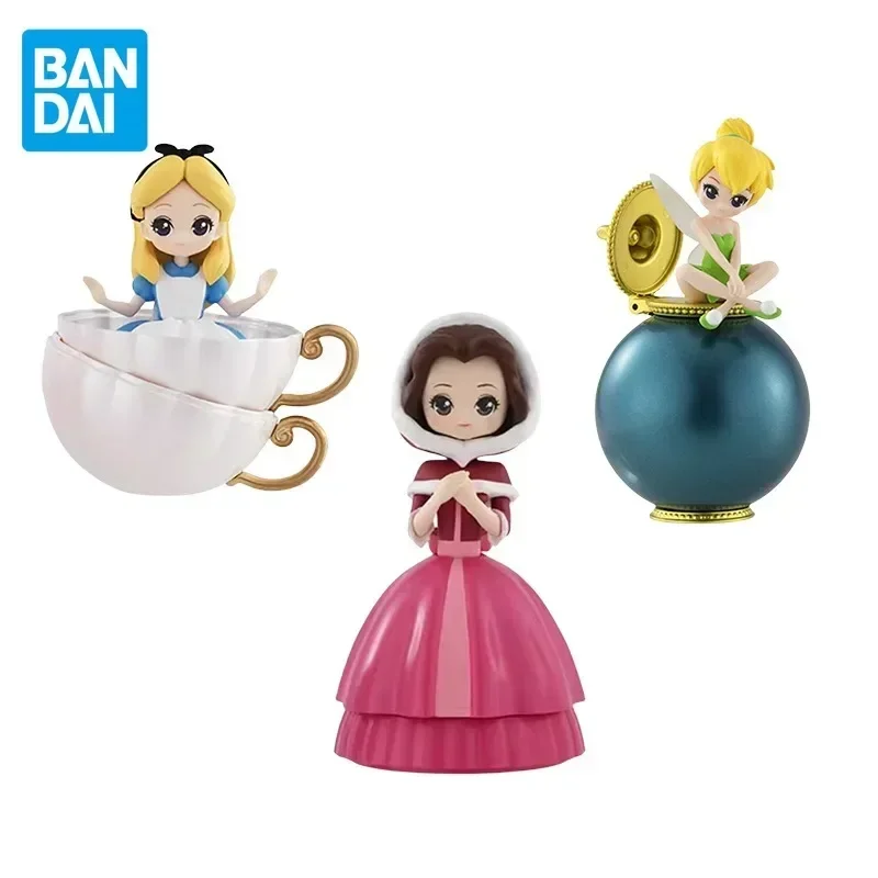 

BANDAI Disney Gashapon Original Anime Figure Tinker Bell Kids Toys Birthday Doll Christmas Gift Cute Collectible Model Ornaments