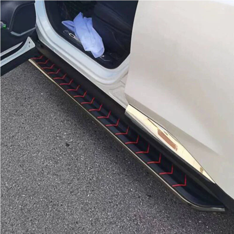 Боковая педаль для Nissan X-Trail Rogue T33 2021-2023 подножка Nerf Bar
