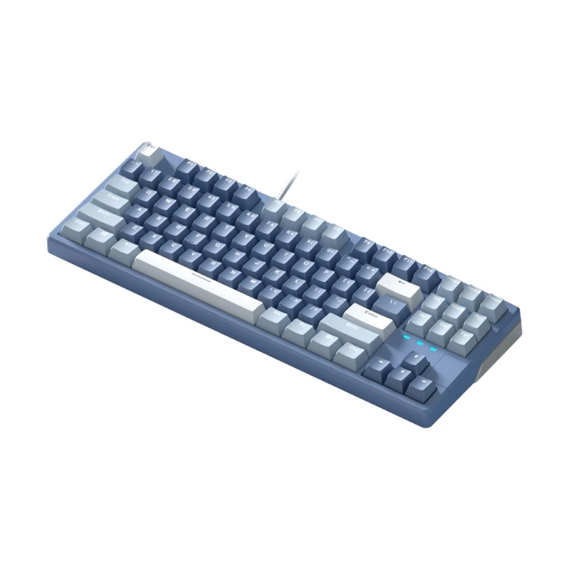 

Механическая клавиатура X87 под заказ RGB светильник PBT-клавиатура с горячей пробкой игровая клавиатура 87 клавиш