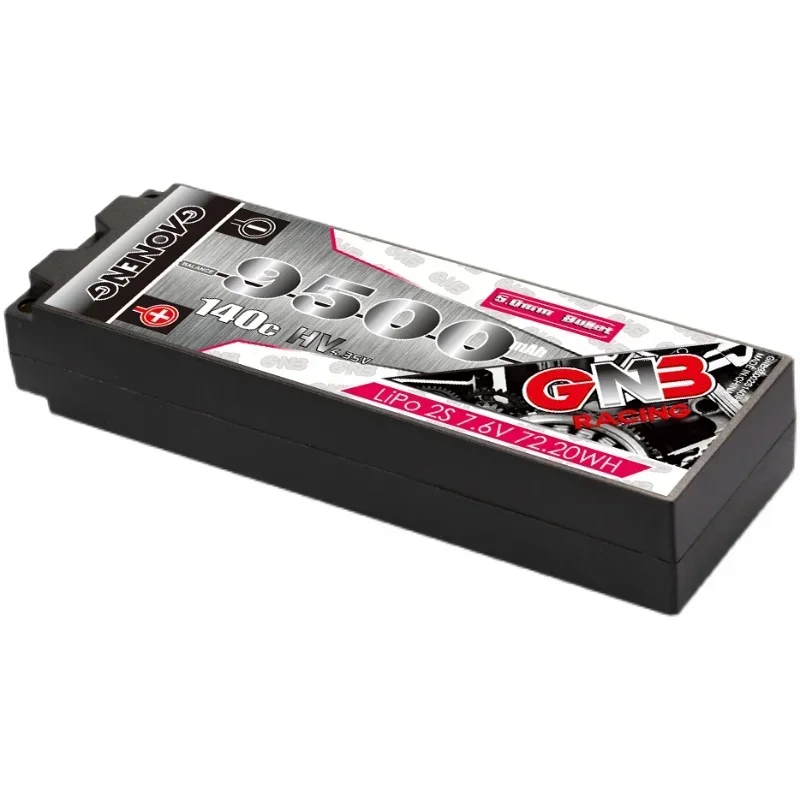 Gaoneng GNB 2S HV 7.6V 9500mAh 140C Hardcase EC5 LiPo Battery Gaoneng GNB 2S HV 7.6V 9500mAh 140C Hardcase EC5 LiPo Battery