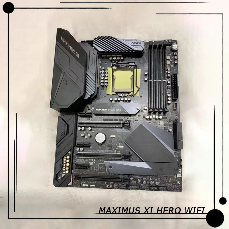 MAXIMUS XI HERO WIFI для Asus ATX игровая материнская плата Z390 поддерживает i9/8 поколение i9/i7/i5/i3/Pentium/Celeron