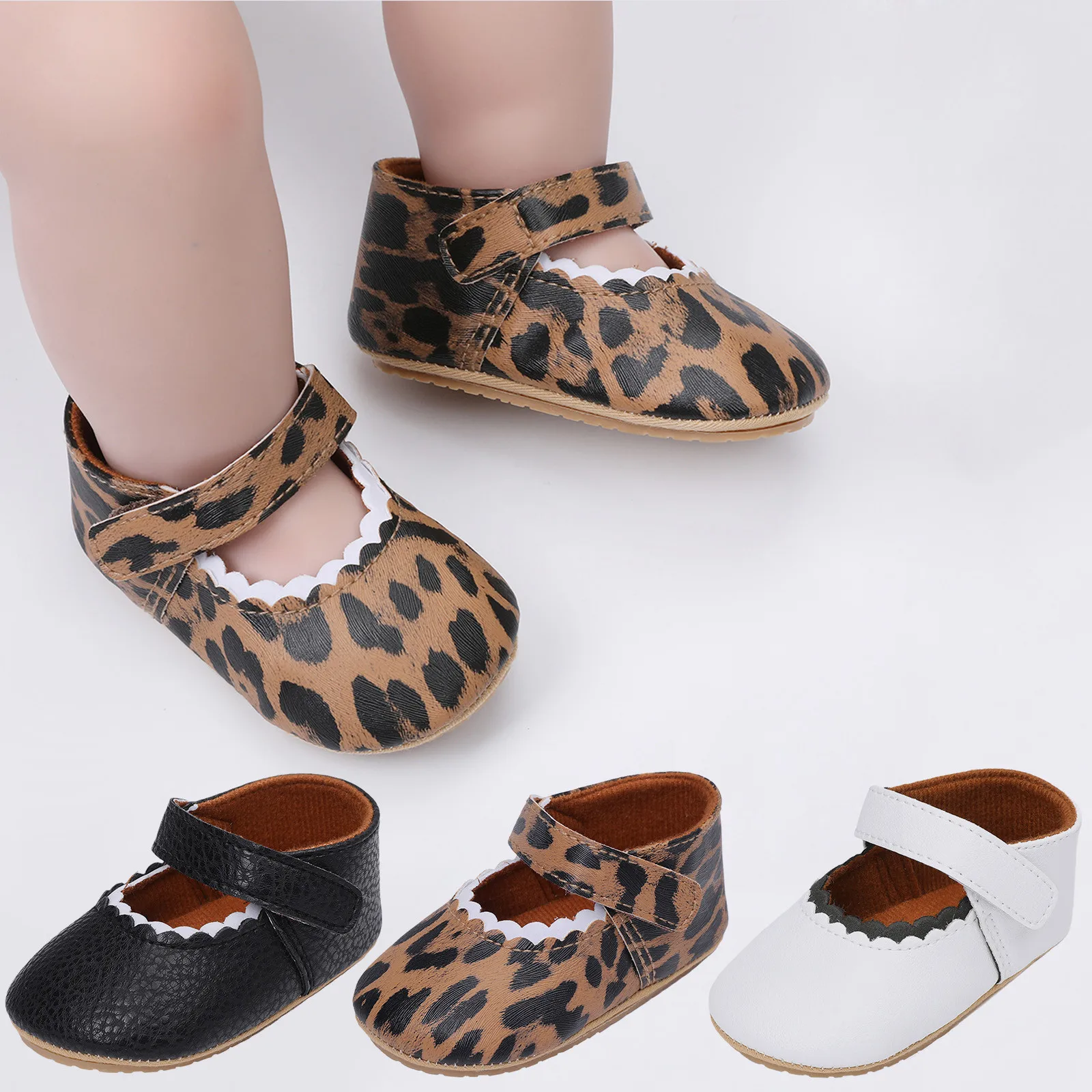 

Baby Boys Girls Shoes New Summer PU Leather Soft Anti-slip Flat Princess Baby Sandals Infant Toddler First Walkers sandalias