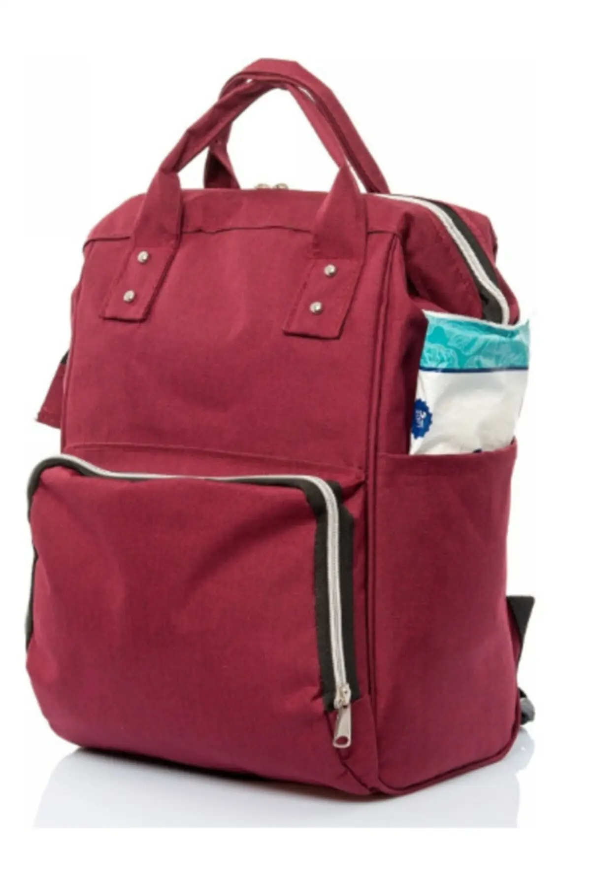 

Рюкзак бордовый для ухода за мамой и ребенком, крутые детские сумки, игрушки, светильник кие Детские портфели, для ежедневного использовани...