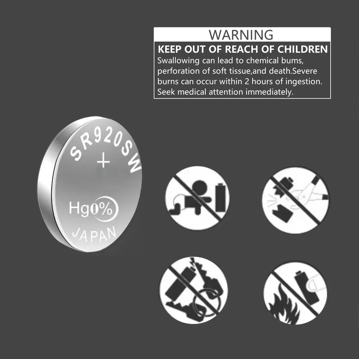 100 шт. оригинальные батарейки для SONY 371 SR920SW часов игрушек монет с дистанционным