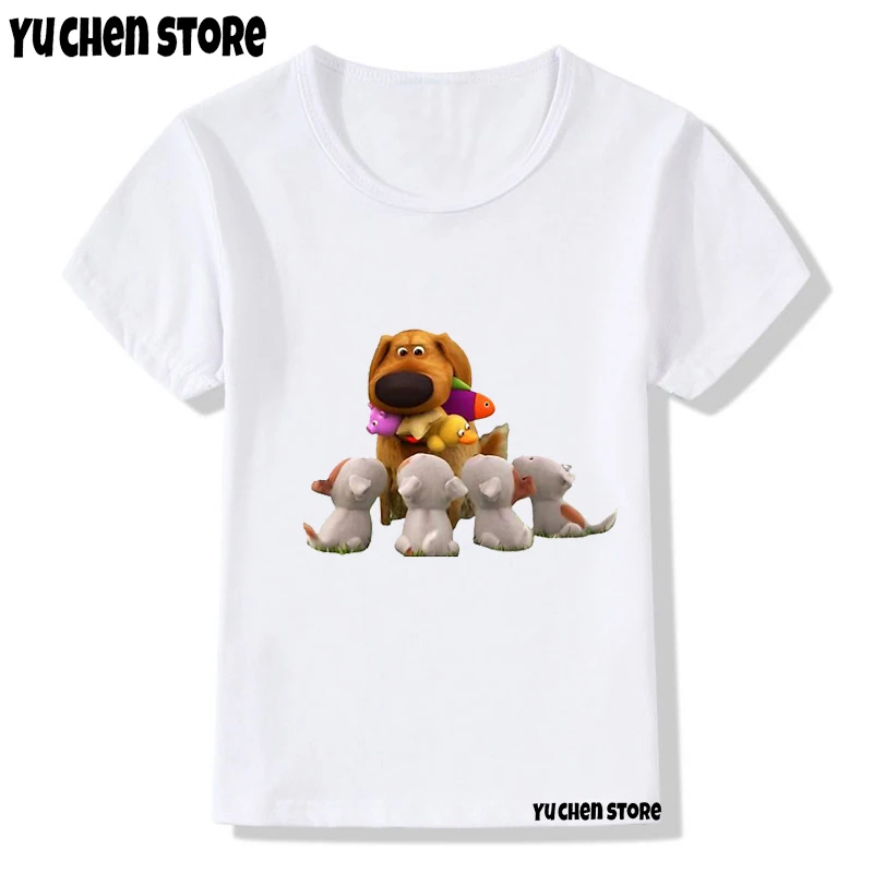

2022 Children's Cartoon Dug Days T-shirt Children's Top Boys Girls Summer T-shirt Animation Dug Days Summer Children's Wear Y2K