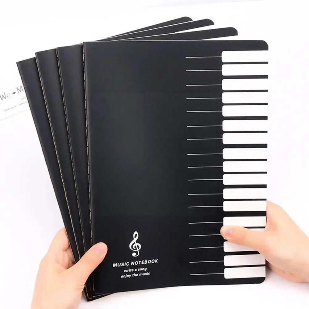 

18 Sheets Music Notes Stave Writing Drawing Record Notebook Office Tool Book Class School Supplies Paper Note Musician L3S2