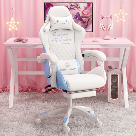 Gamer chair pink ears AliExpress