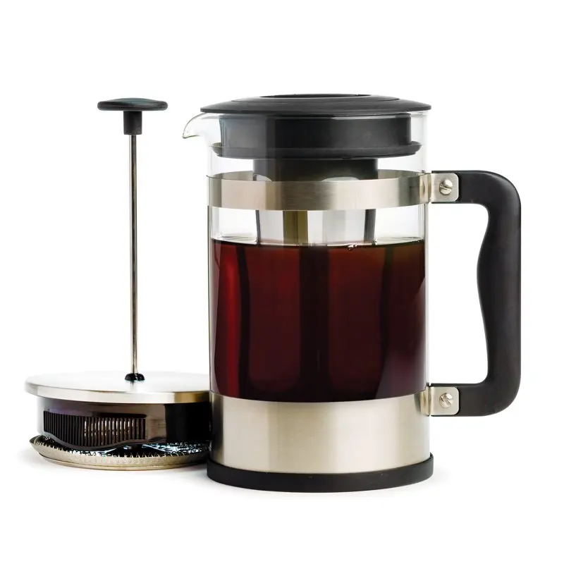 

Stainless Steel 2 in 1 Craft Coffee Maker, 51 oz. Cold Brew Coffee Maker and 12 Cup Coffee Press