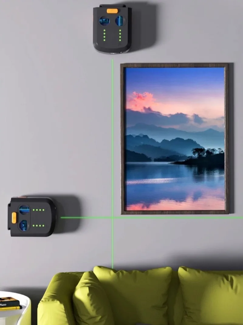 Домашний настенный лазерный уровень для пылесоса