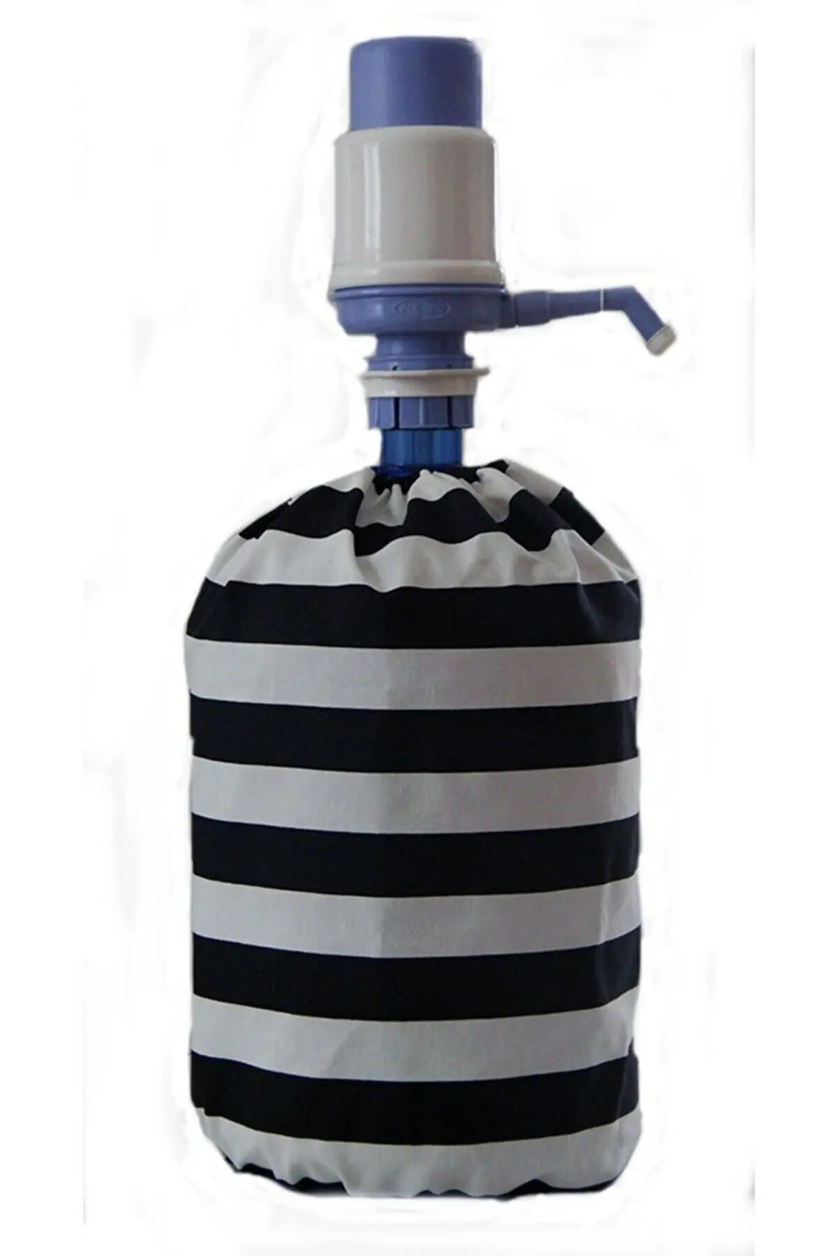 

Black striped carboy sheath Water Pitcher Glass Water Carefe Decorative Design Cover 131467518