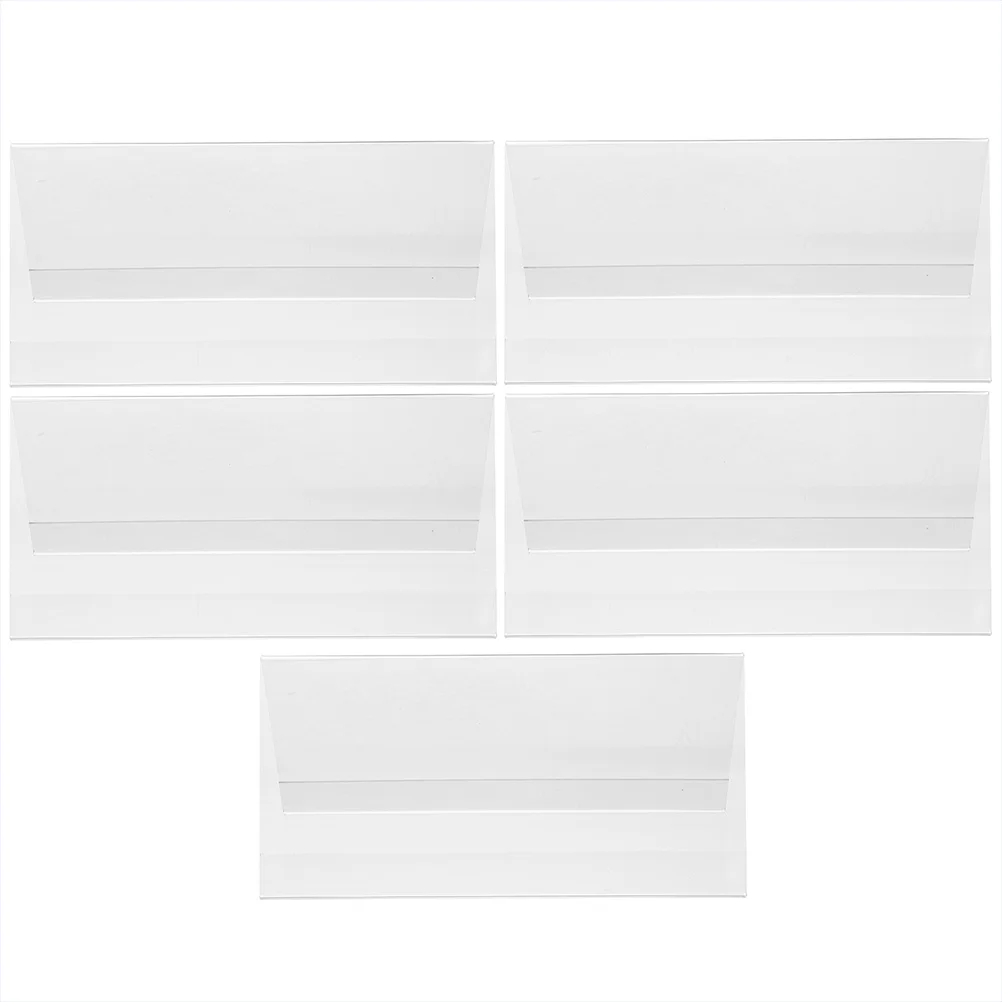 

5Pcs Name Plate Desk Funny Desk Signs Table Number Holders for Office Conference