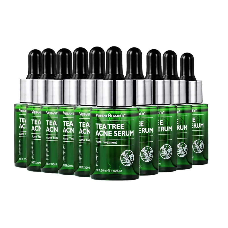 

VIBRANT GLAMOR Tea Tree Acne Facial Essence Acne Oil ControlShrink Pore Repair Inhibit Acne Growt Anti-Inflammatory Soothing