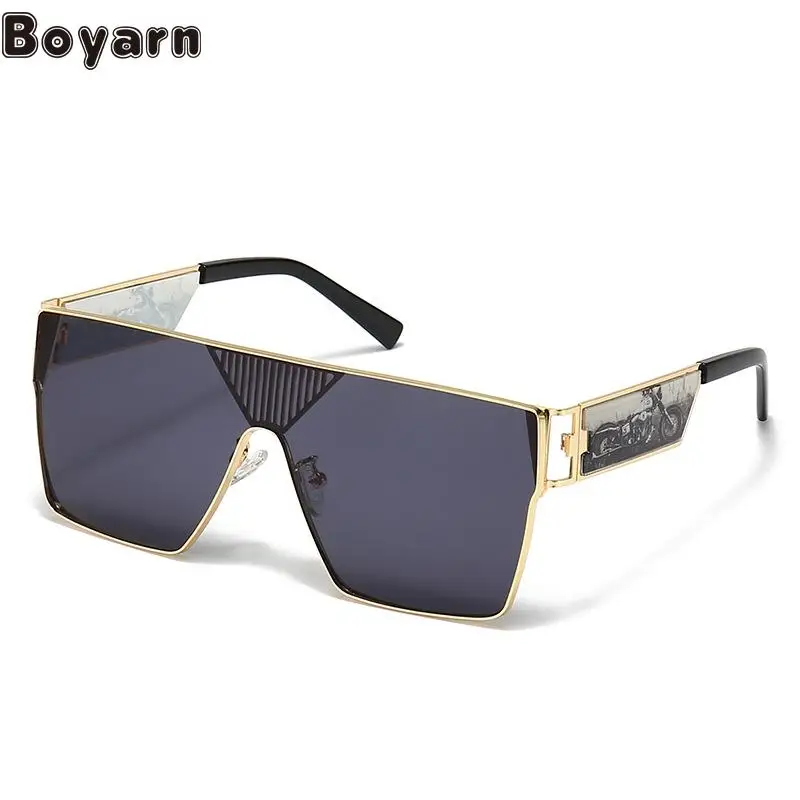 

Boyarn 2022 New Fashion Show Box Butterfly Sunglasses Men's Fashionable Sunglasses Sunglasses Eyewear