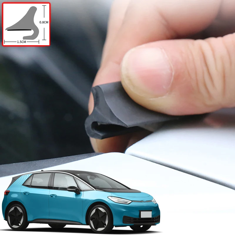 

For Volkswagen ID.3 2020-2022 Car Seal Strip Windshied Spoiler Filler Protect Edge Weatherstrip Strips Sticker Auto Accessories