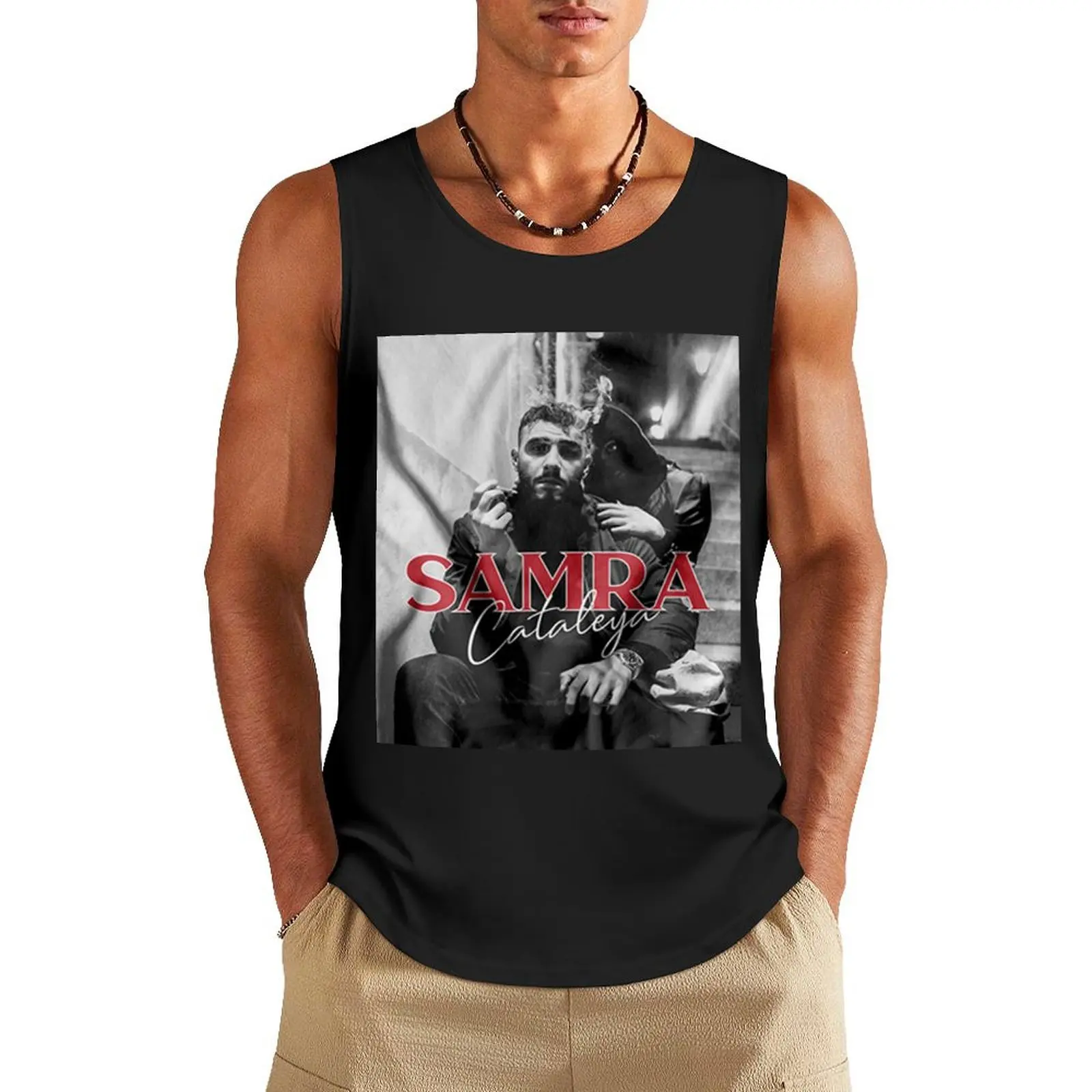 Samra Cataleya хлопковая майка мужская