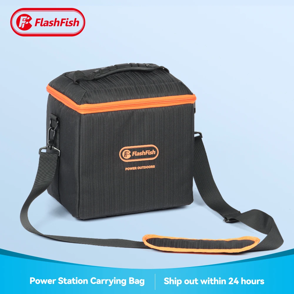 

FlashFish Solar Battery Bag For Power Station Solar Generator Waterproof Storage Case Carrying Bag Easy Store For Camping