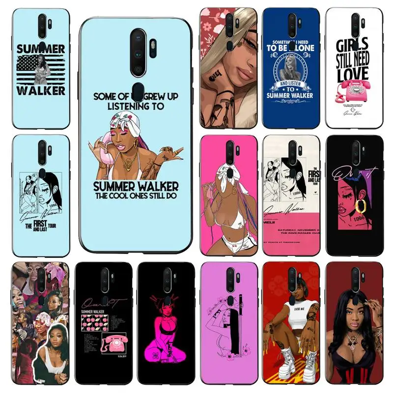 

MaiYaCa Summer Walker Over It RNB Rapper Phone Case for Vivo Y91C Y11 17 19 17 67 81 Oppo A9 2020 Realme c3