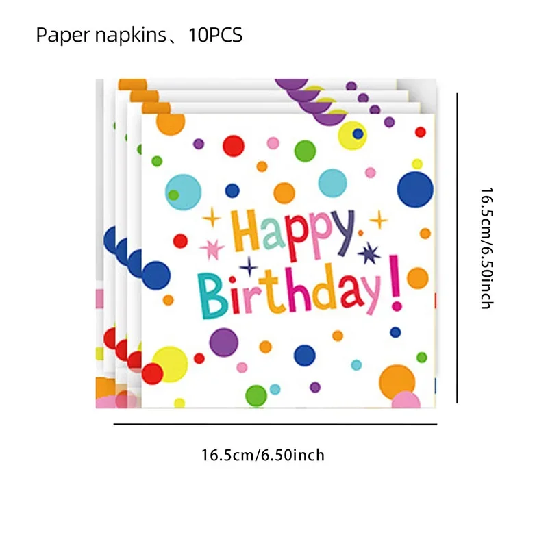 

Одноразовый набор посуды Gooparty на 10 человек для детского праздника