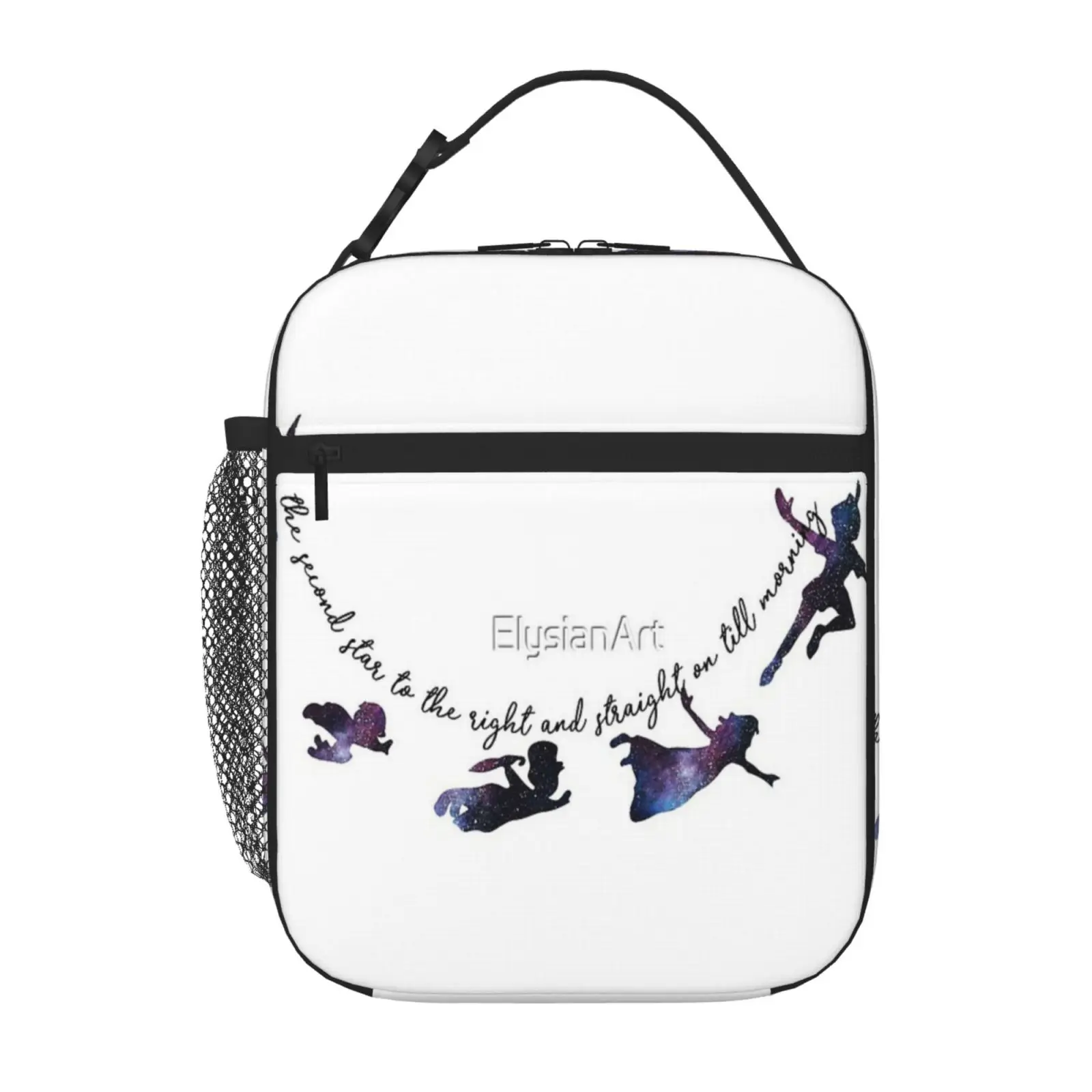 

Peter Pan - The Second Star To The Right Thermo Food Bag School Lunch Bag Insulated Bags Cute Lunch Bag