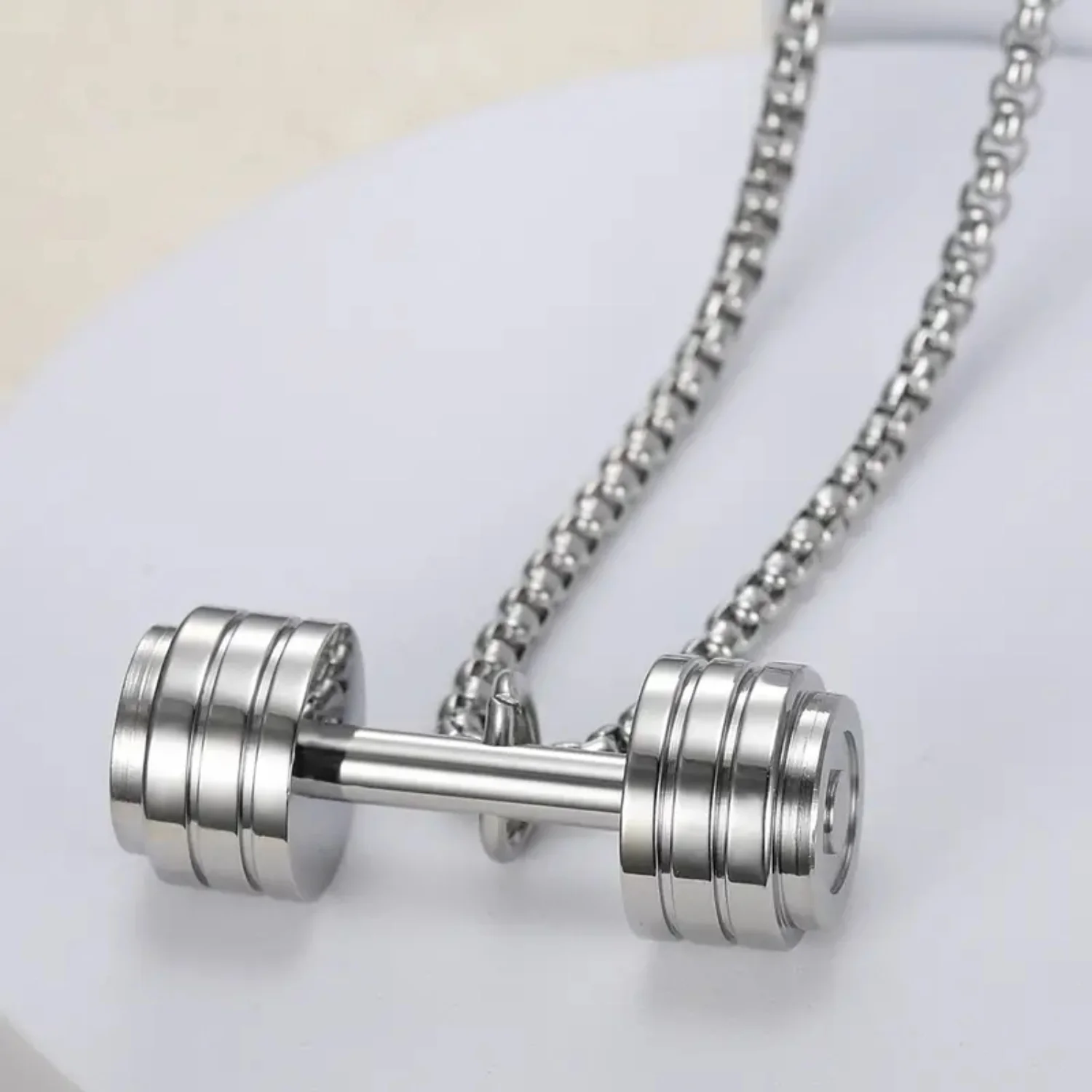 Мужская модель из нержавеющей стали-Уникальный дизайн для фитнеса