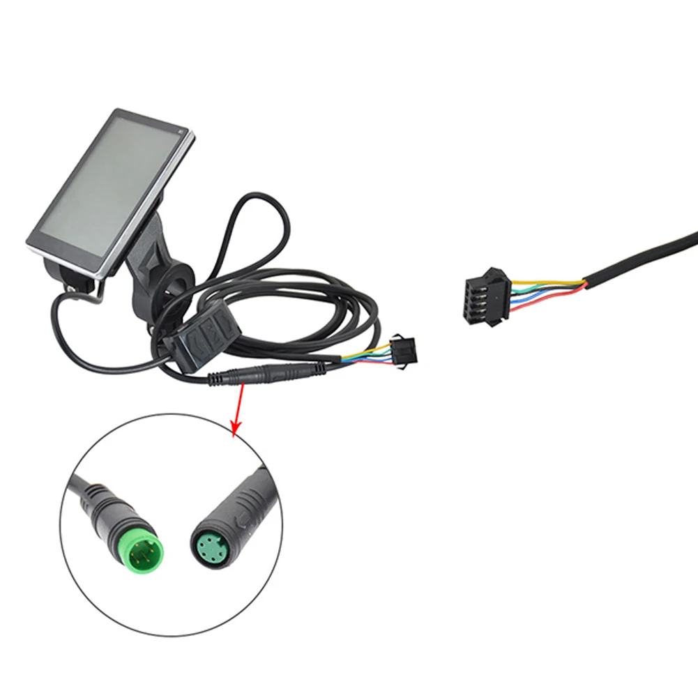 

Electric Bike M5 LCD Meter Display E-Bike Waterproof Electric Scooter Display Panel With Connector For Bike Accessories