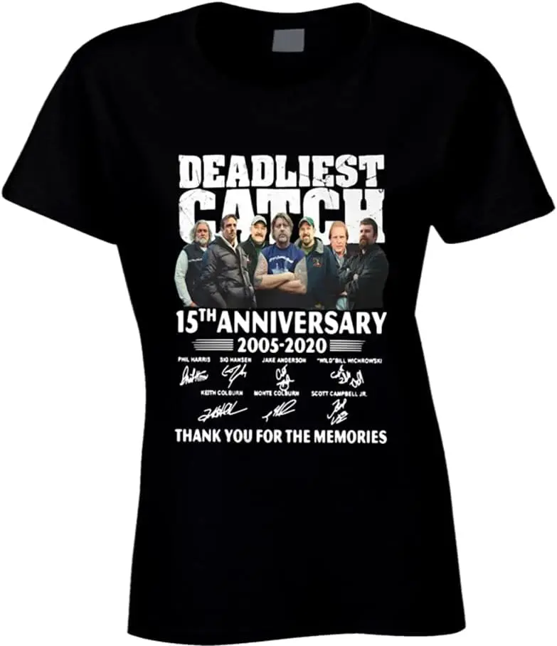 Женская футболка с надписью на тему 15-летия 2005-2020