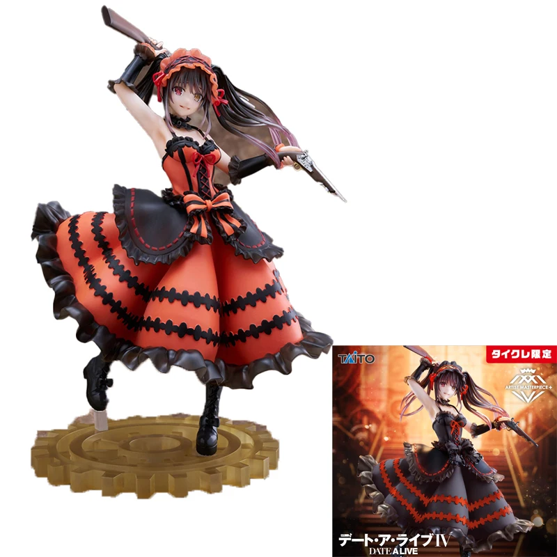 Оригинальная Подлинная игрушка TAiTO AMP Kurumi Tokisaki 23 см игрушечные модели прилегающих