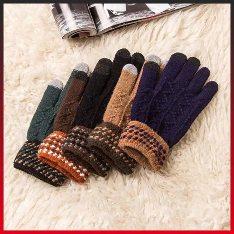 

Winter Men's Women Touch Screen Gloves Outdoor Sport Cycling Ski Warm Windproof