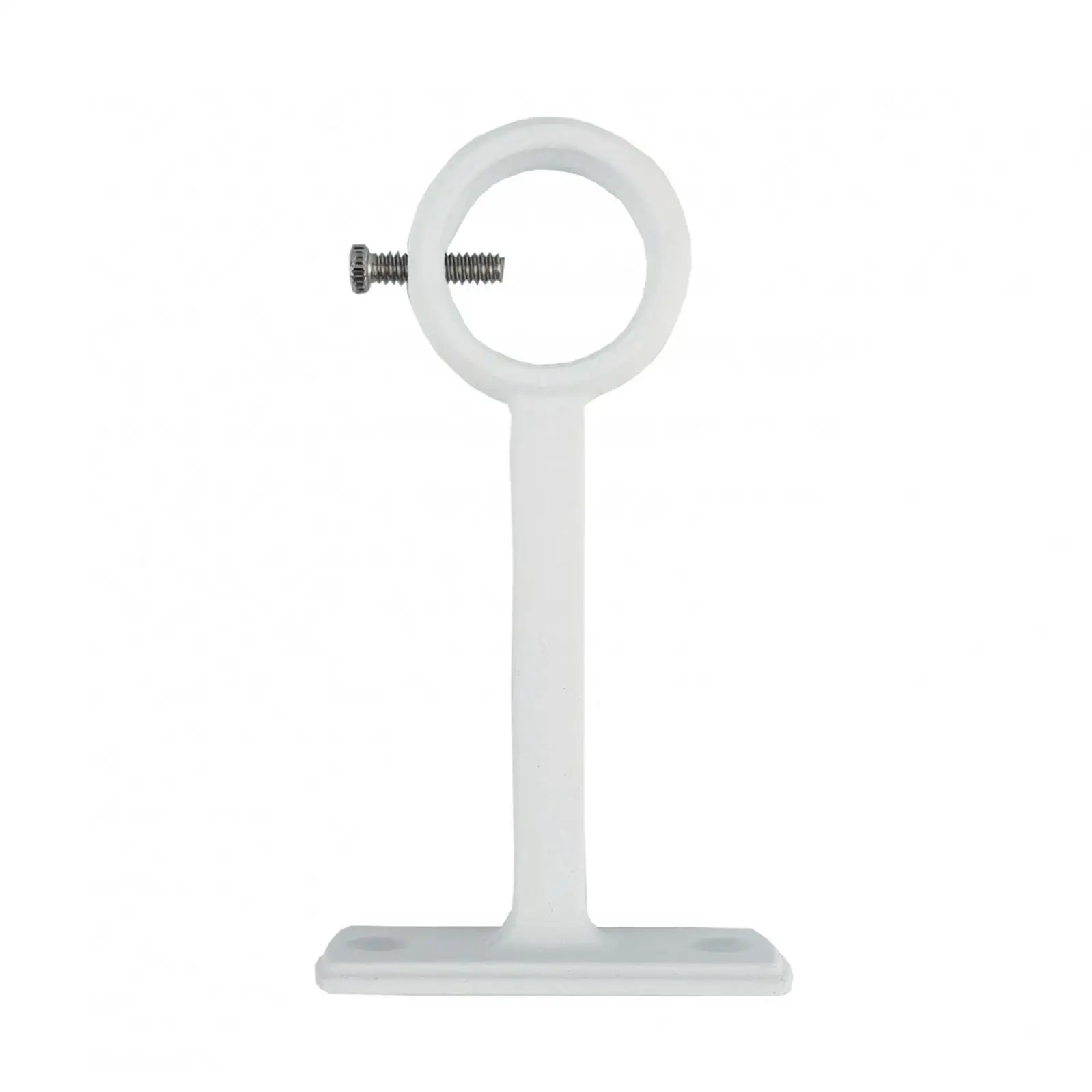 

1 шт. сверхмощный кронштейн из алюминиевого сплава для штор с одним отверстием для спальни с регулируемыми винтами, концевые опоры для гнезда