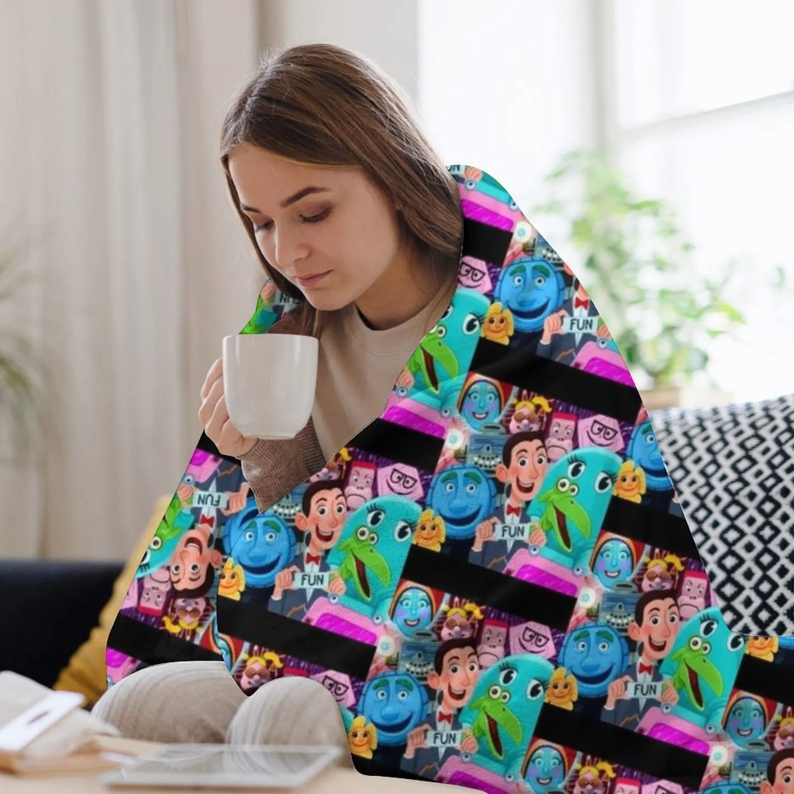 Pee-wees-playhouse 80-е jambi peewee pee wee herman wees big adventure Пледы Свободные одеяла