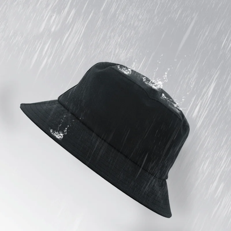 

Кепка рыбака Мужская водонепроницаемая, Спортивная Панама с защитой от ультрафиолета, солнцезащитный козырек, однотонная, для отдыха на открытом воздухе