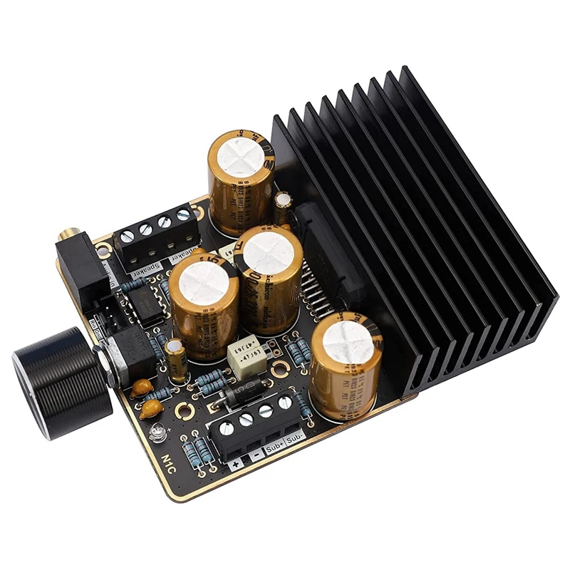 

Усилитель класса AB, 2,1 каналов 80 Вт + 80 Вт стерео и Вт чистый бас 9-18 в 4 Ом Плата усилителя звука