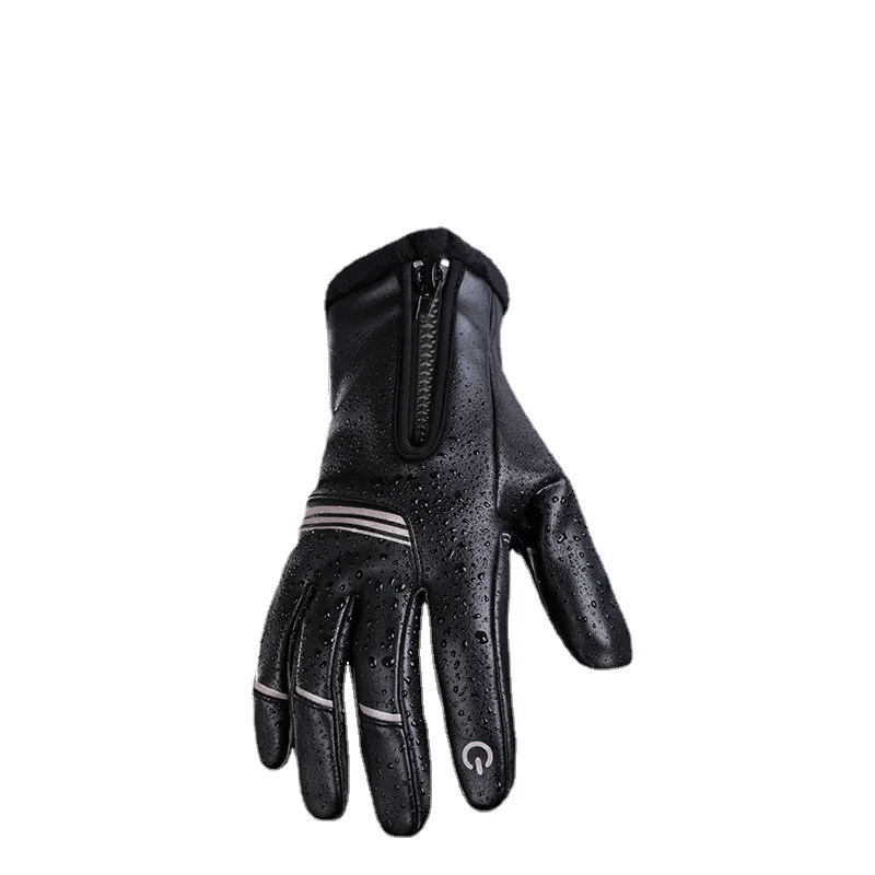 Мужские мотоциклетные перчатки гоночные винтажные кожаные зимние защитные для