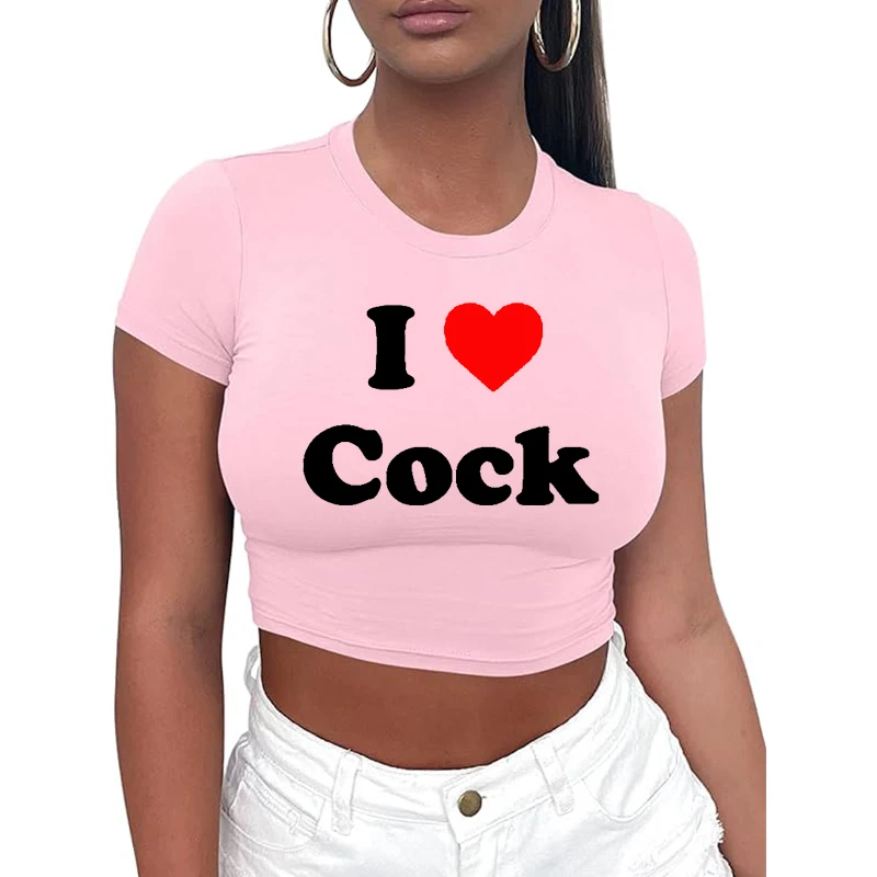 Женский короткий топ в стиле Харадзюку гранж 90-х забавная графическая футболка с