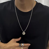 classic pendant necklace men fashion temperament hip hop link chain necklaces for men accessories chains choker jewelry gifts