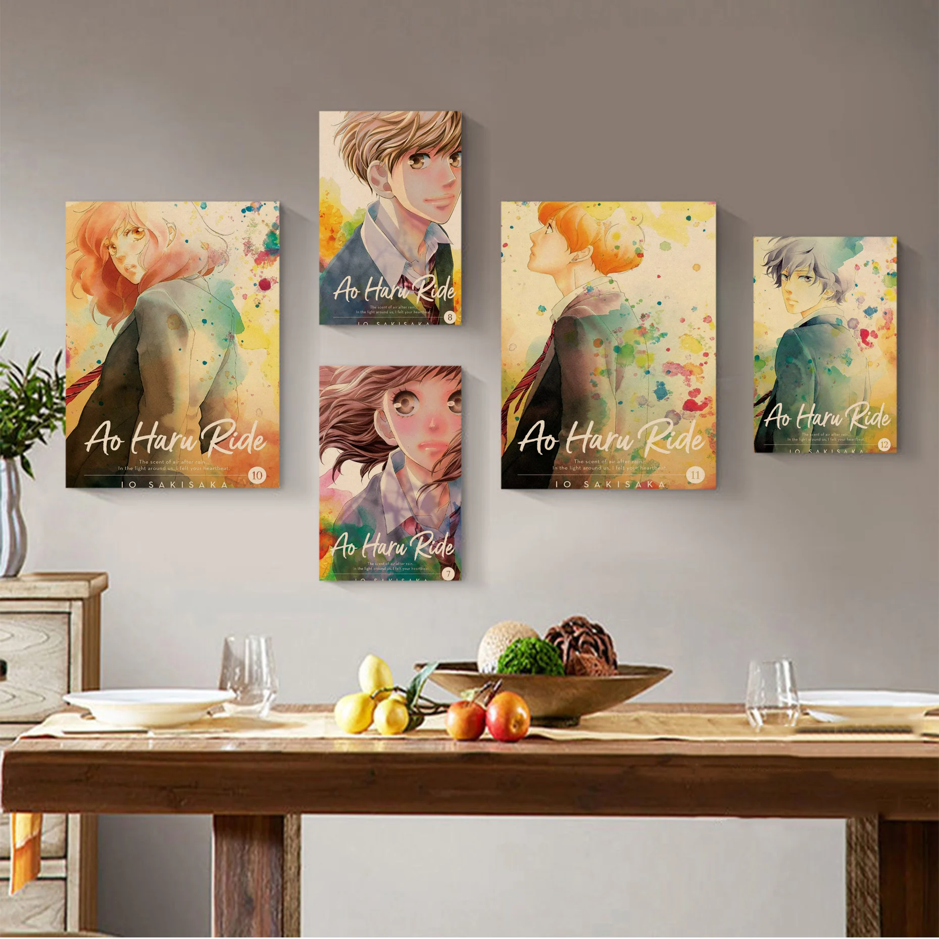 

Ao Haru Ride Anime Classic Vintage Posters Vintage Room Home Bar Cafe Decor Vintage Decorative Painting