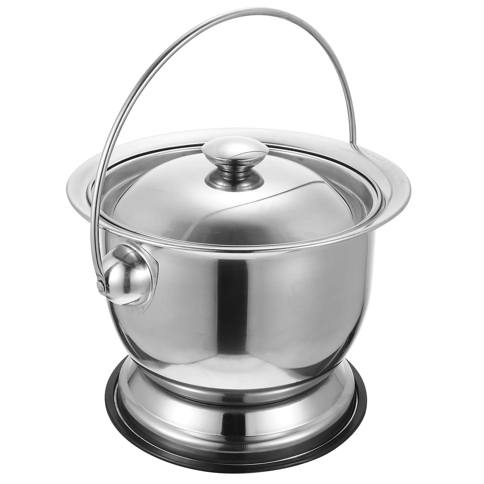 

Urinal Basin Stainless Steel Urine Bucket Portable Potty Adults Old People Bedside