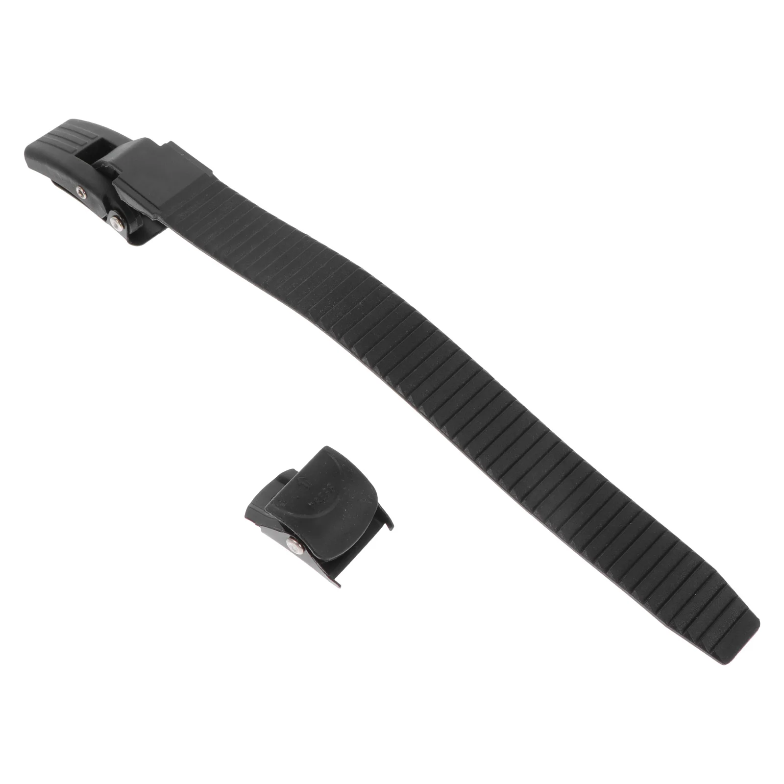 

1 Set of Buckle Replaceable Strap Buckle Strap for Ice Skates (Black)
