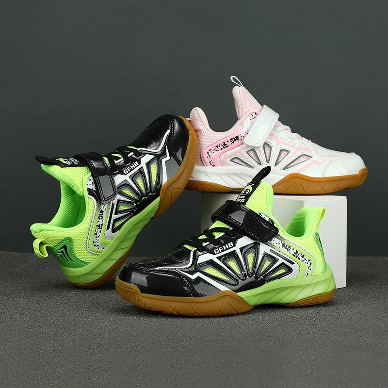 New Tennis Shoes for Boys and Girls Table Tennis Shoes for Teenagers Indoor Training Sneakers Children's Badminton Shoes