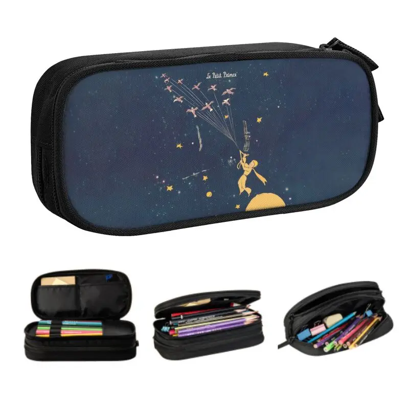 Case For Boys Gilrs Custom French Literary Fiction Large Storage Pen Box Bag Stationery