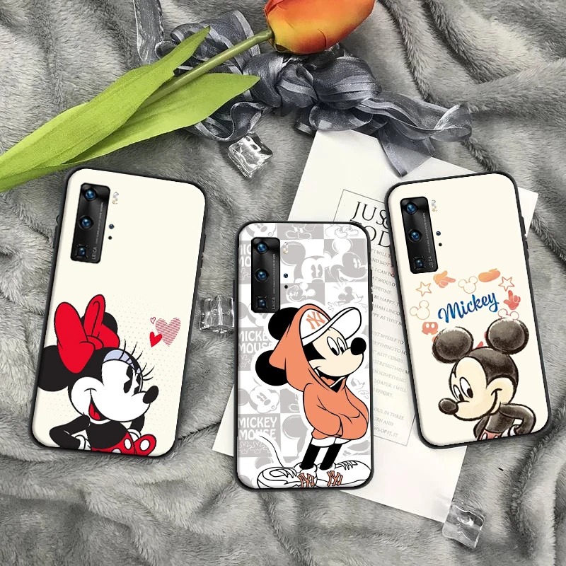 

Disney Pop Mickey Mouse For Huawei P40 Lite Pro Plus Soft Silicon Back Phone Cover Protective Black Tpu Case Liquid Silicon
