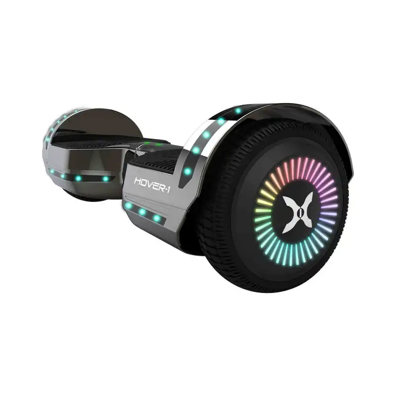 

2.0 Electric Self-Balancing Used Hoverboard with 6.5” Tires, Dual 150W Motors, 6 mph Max Speed, and 7 Miles Max Range
