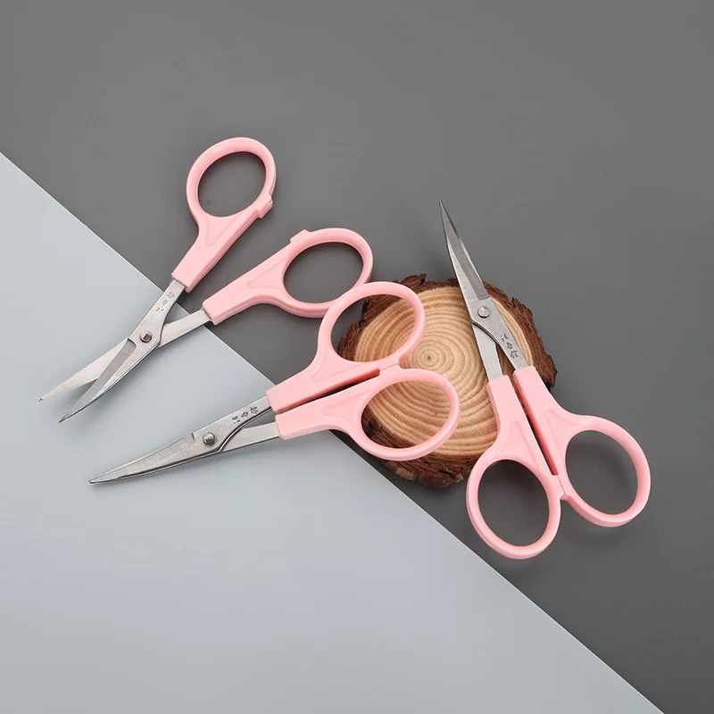 3,5-дюймовые Ножницы для вышивки Wang Wuquan с пластиковой ручкой, заостренные ножницы, портняжные маленькие ножницы из нержавеющей стали