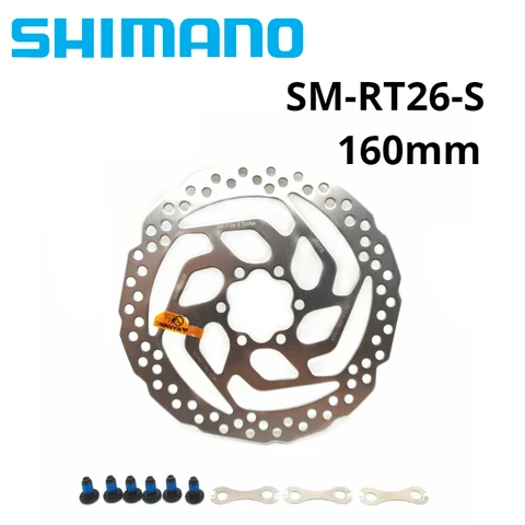 Тормозной ротор Shimano SM-RT26/56/66/76 DEORE XT 6 болтов 160/180/203 мм