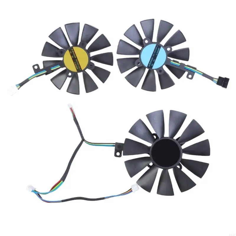 R53C 3PCS FDC10U12S9-C FDC10H12S9-C 87-мм охладители FAN Easy Установка теплового управления
