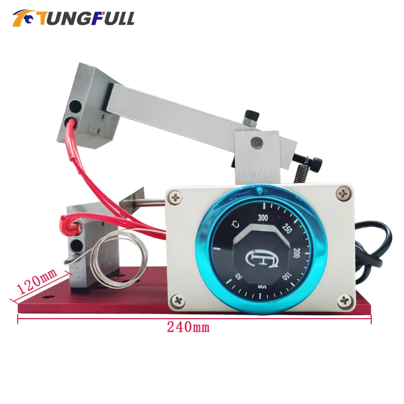 220V Electric Heating Wire Stripping Machine Headphone Cable Peeler Stripper 1-100mm 50-300℃ Adjustable temperature