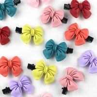 small hairpins for baby girls hair accessories cute bow hair clip children headwear kids barrettes hair holder bebes hairbows