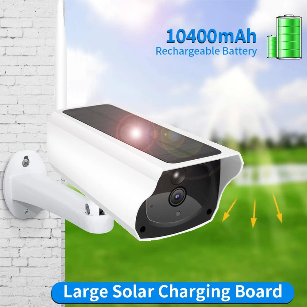 

WiFi Camera Outdoor Waterproof Camera Wire-Free 1080P Security Video Camera Mini Camera