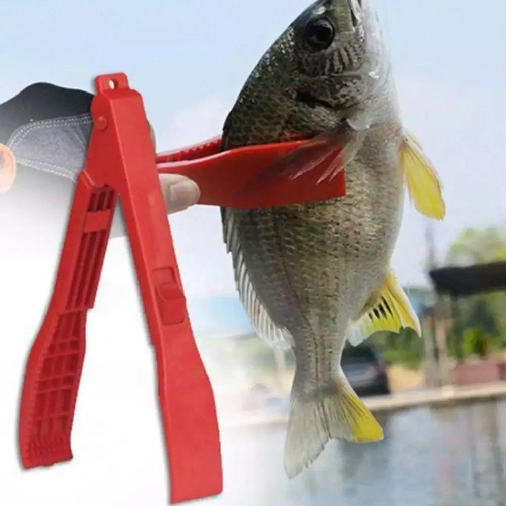 

Multifunctional Fishing Fish Clip Hand Controller Tackle Fishing Gripper Switch Fisherman Tool With Grip Body Grabber Lock C7c3