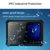 10.1 Inch Android 9.0 4G RAM 64GB ROM 4G LTE IP67 Rugged Computer With Barcode Scanner NFC Explosion-Proof Industry Tablets PC